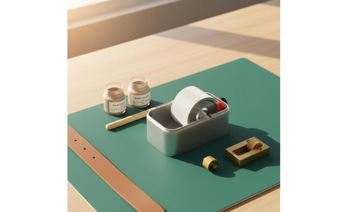 Leather Border Oil Box DIY Suitable Leather Border Oiler Box Leatherworking Supply Easy to Use Long-Lasting for Beginners