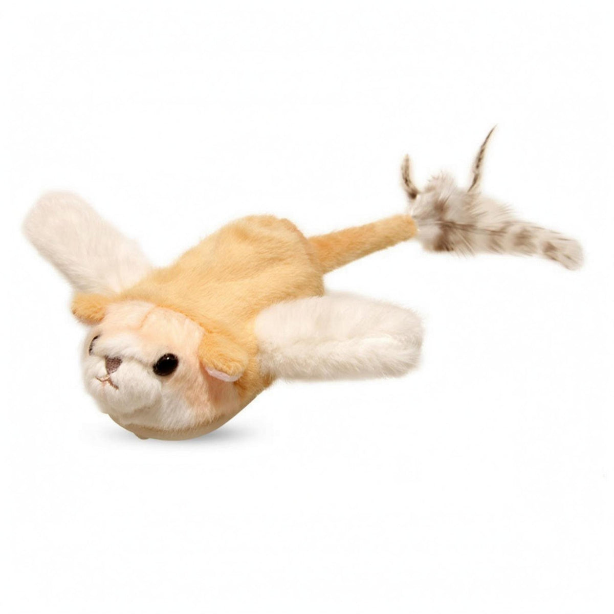 Flying Squirrel Cat Toy Simulated Sound Electric Cat Toy Boredom Relief for Cats