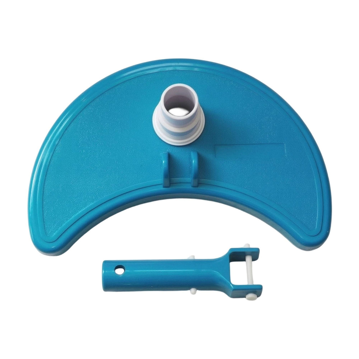 Crescent Pool Vacuum Head Manual Pool Vacuum Head with Hose Connector Compact Slim