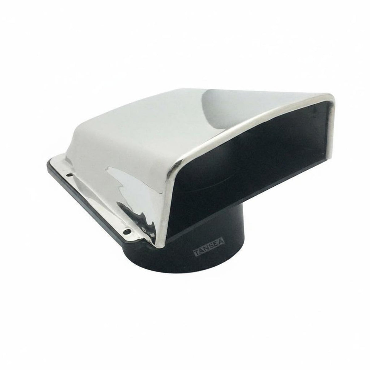 Stainless Steel Boat Cowl Vent Intake Exhaust Cowl Ventilation Unit Boat Clamshell Ventilation Unit Waterproof for RVs