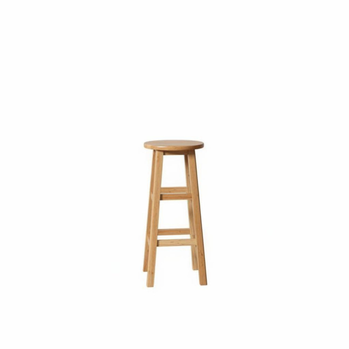 Multi-Functional Round Top Plant Stool Stable Design Four-Legged Round Top Stool Sturdy Support Indoor Furniture Fully Assembled for Homeowners, Apartment Dwellers, Home Decorators, Balcony, Living Room, Bedroom, Corner Areas