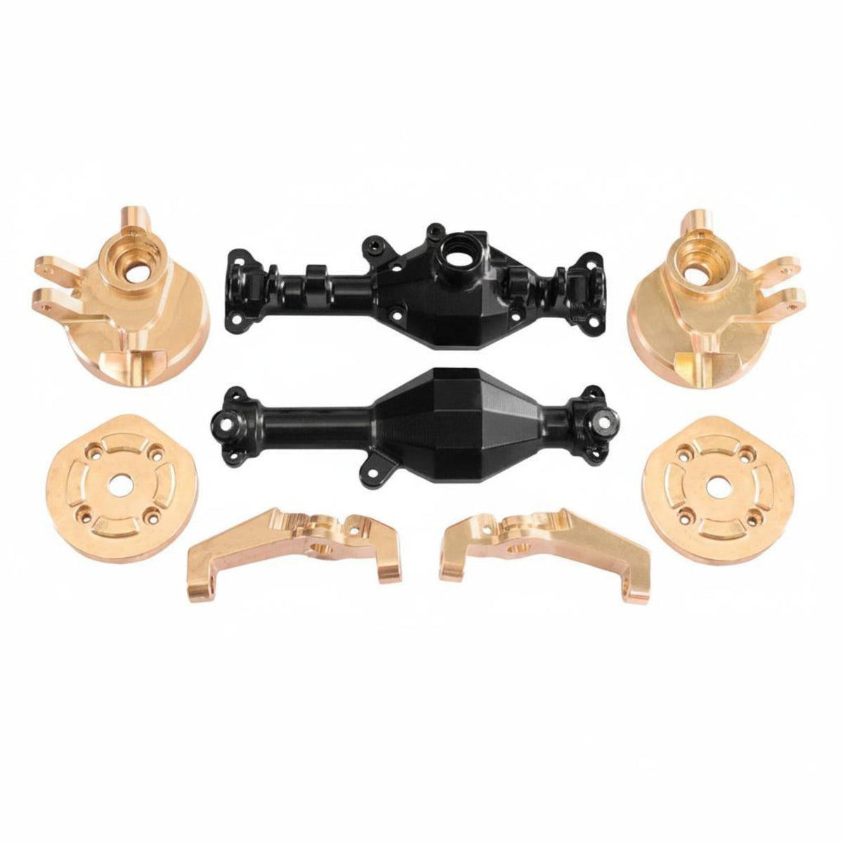 Steering Joint C-Axle Assembly Set High Performance Front Gearbox Axle Assembly Heavy Duty RC Car Hub Carrier Carrier for Hobbyists