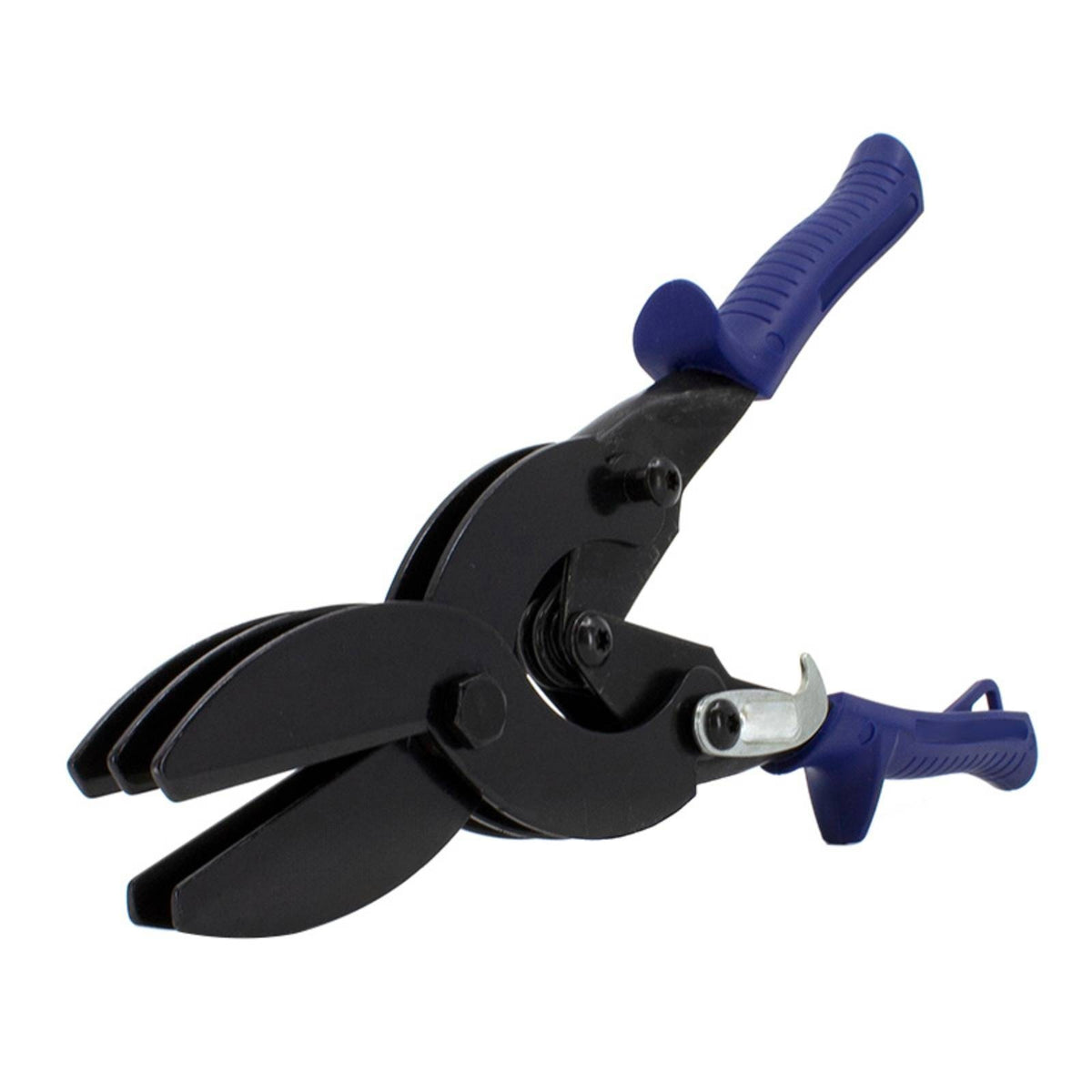 Ergonomic Handles Five-Blade Crimping Pliers Deep Throat Duct End Crimping Pliers