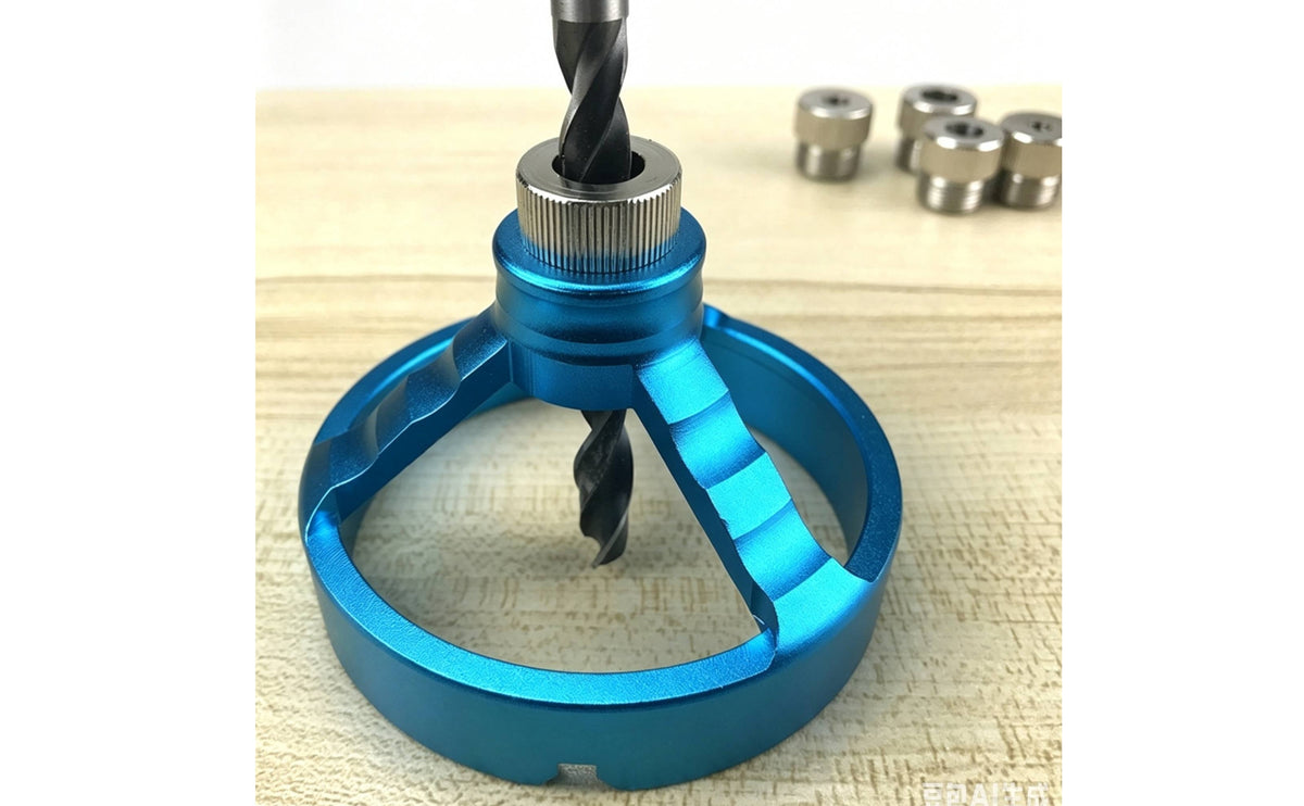 Bushing Drill Guide Compact Round Frame Drill Aligner Machined Finish Jig
