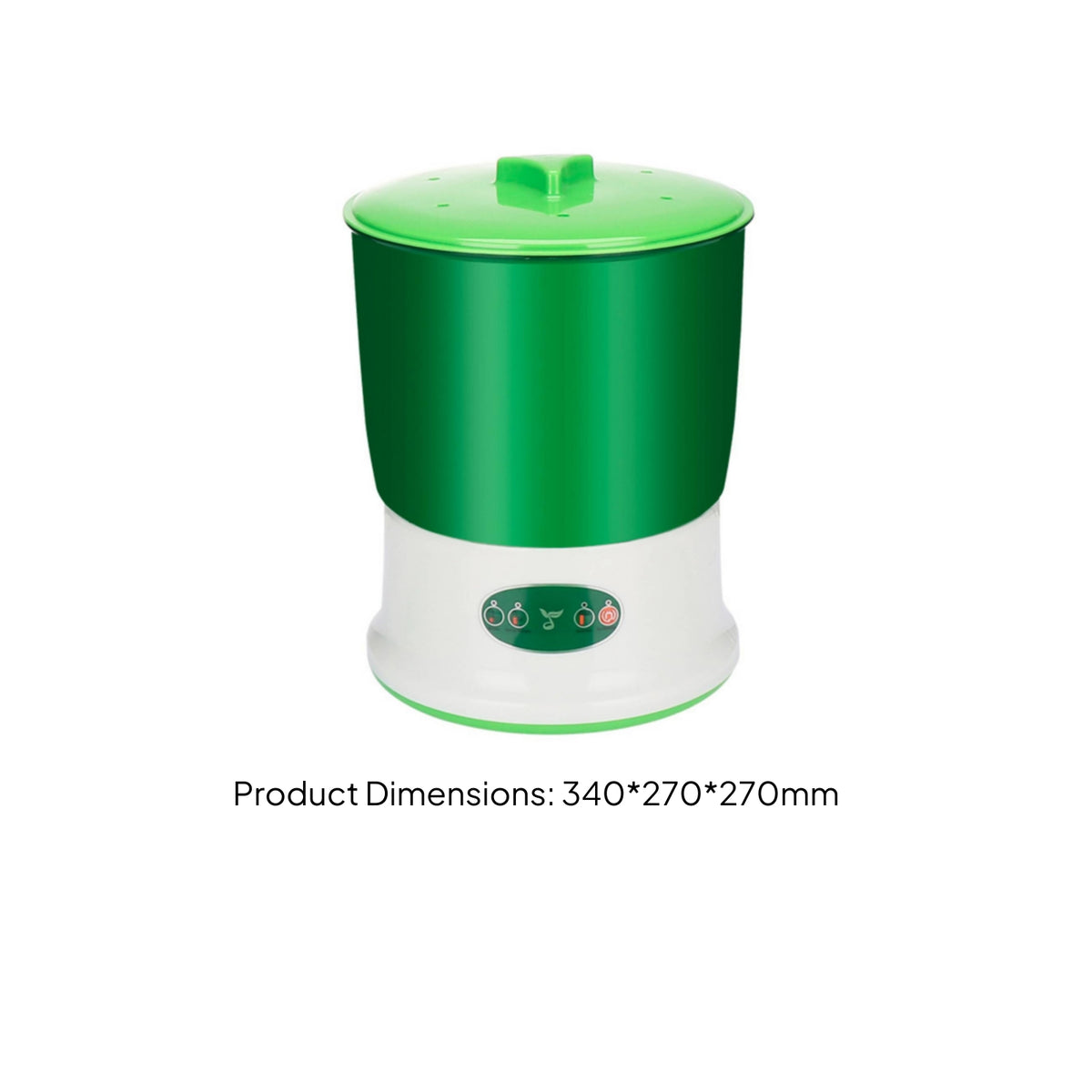 Bean Sprout Machine Automatic Bean Sprouter Seed Sprouter with Trays Intelligent Germinator Countertop for Home Cooks, Kitchen