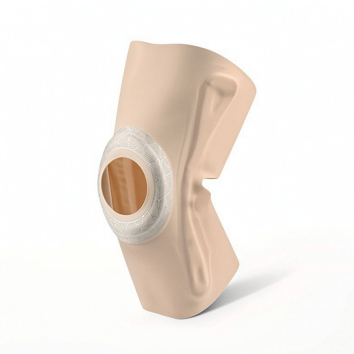 Encompassing Brace with Open Patella Thin Knee Wrap with Patella Opening Flexible Knee Support with Support Strips Lightweight for Athletes, Basketball