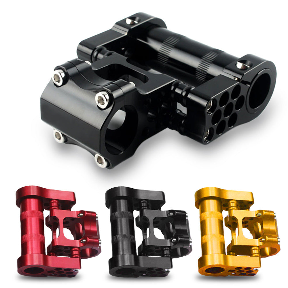 Adjustable Folding Bike Stem 25.4mm CNC Aluminum Alloy