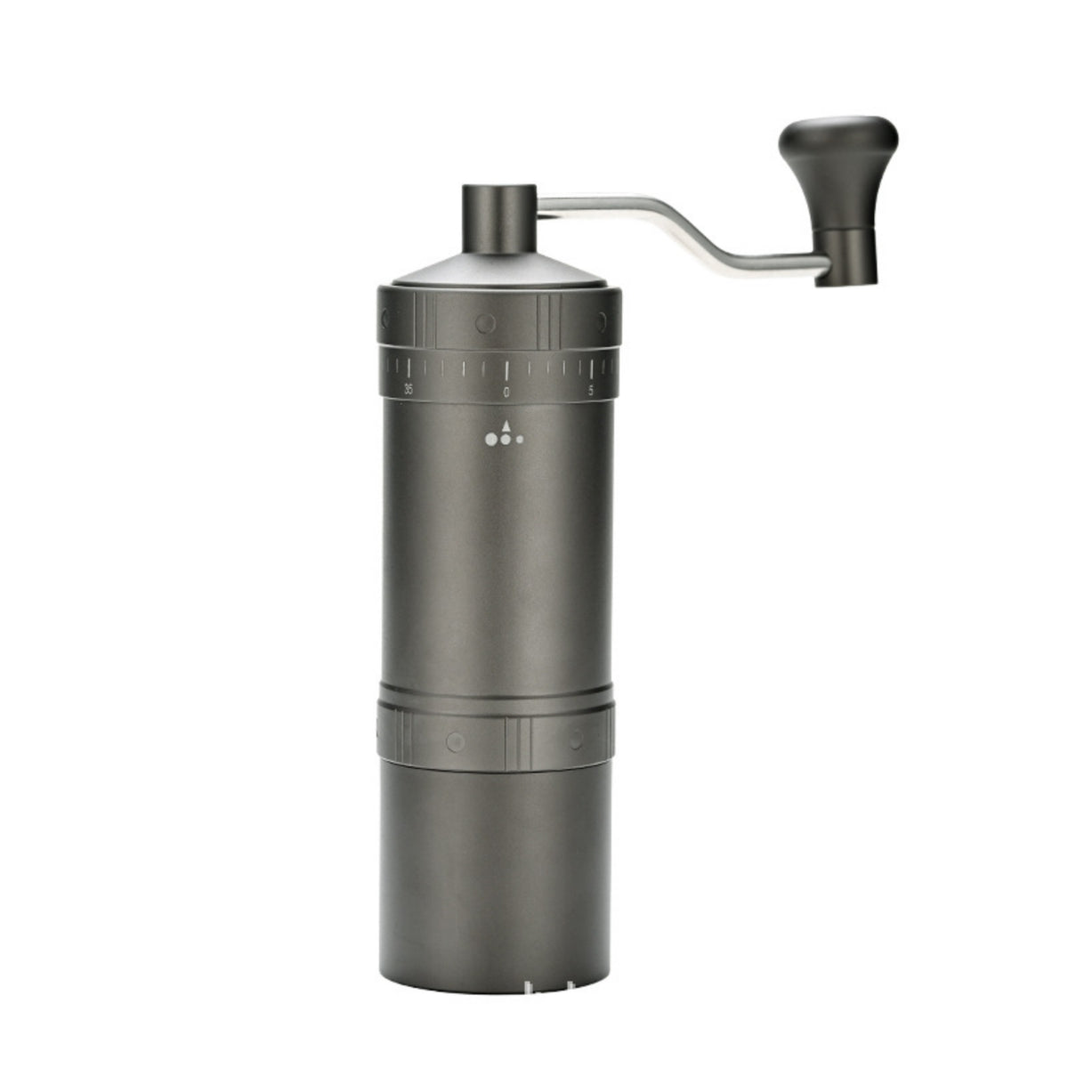 Manual Burr Handheld Coffee Device with Stainless Steel Burr Lightweight Hand Crank for Wanderers