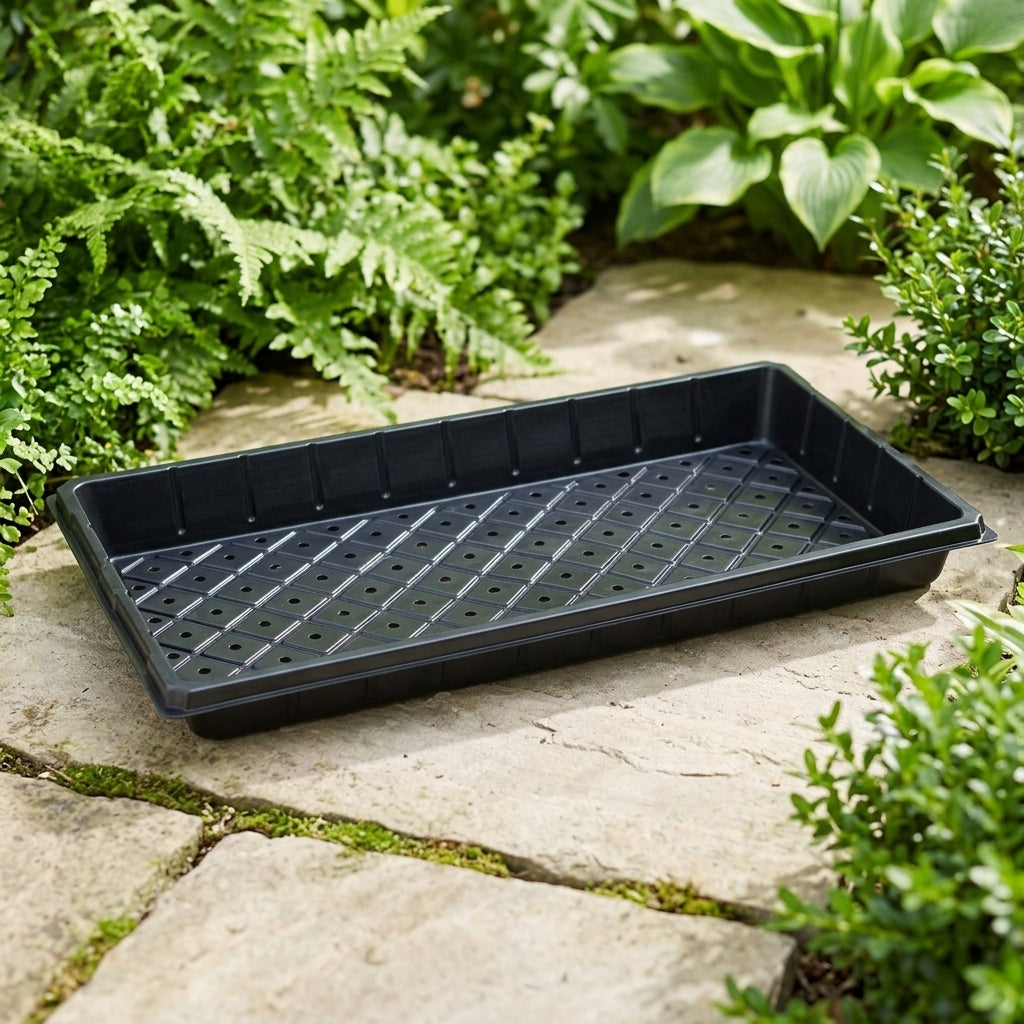 Seedling Tray and Plant Pots, Deep 50-Cell Potting Tray for Greenhouse, Seedling Pots for Germinating