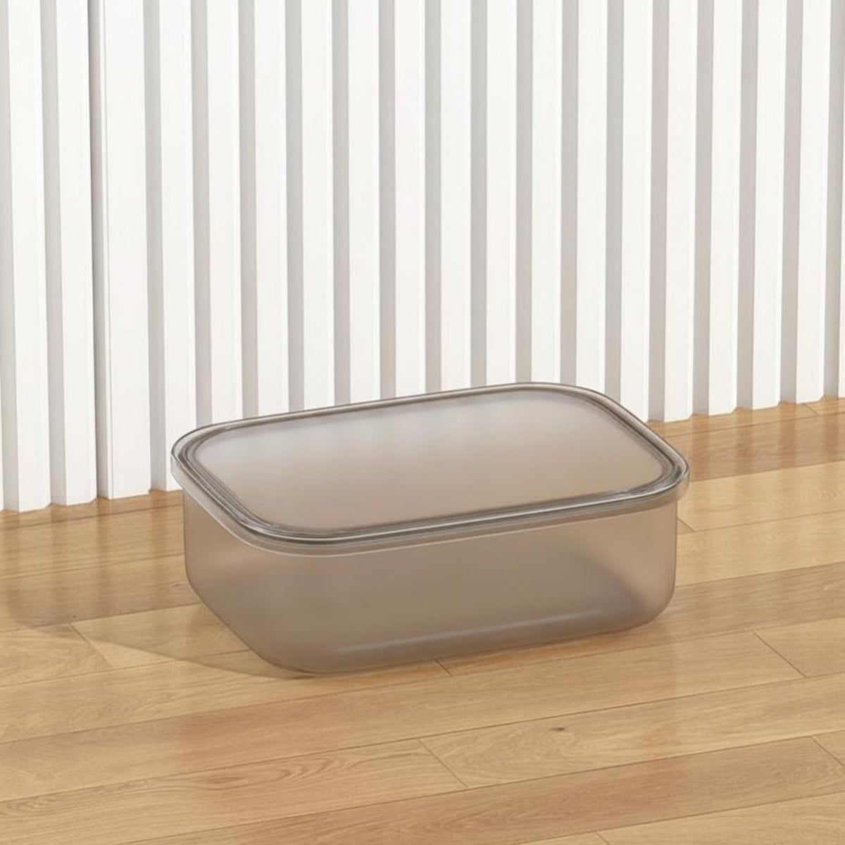 Clear Lidded container Transparent structure Storage Container adaptable for Homeowners