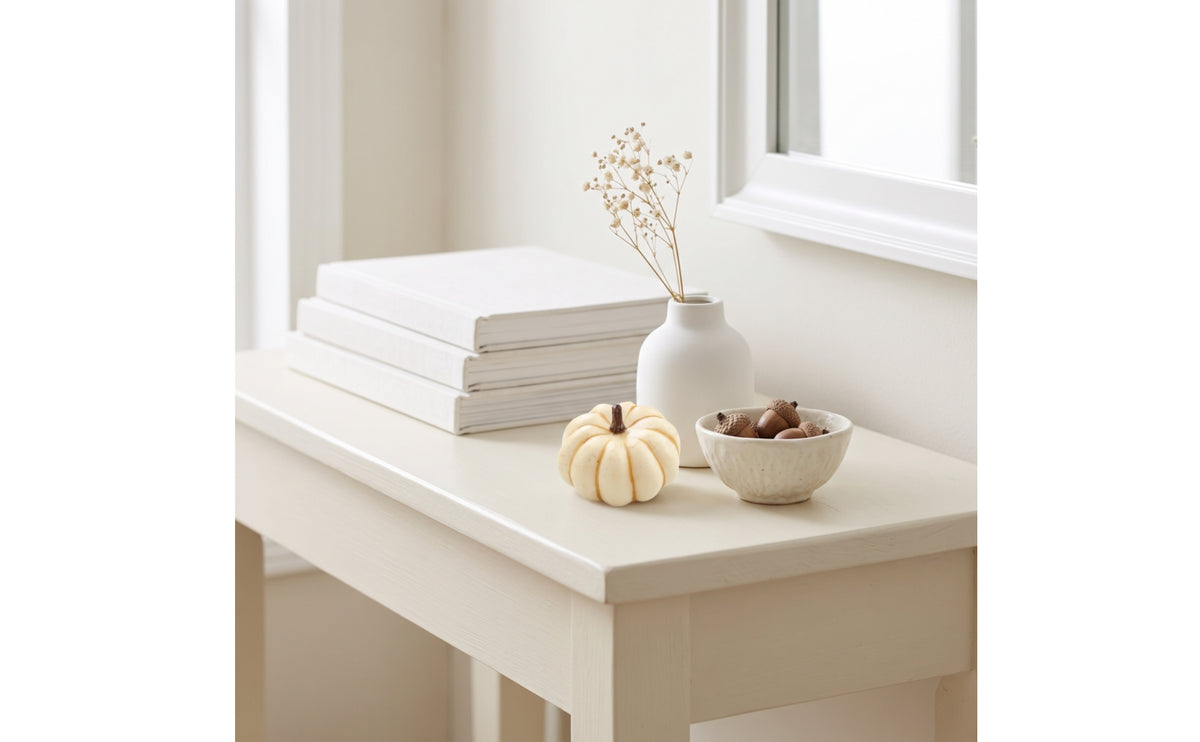 Foam Pumpkin Miniature Decorative Foam Pumpkins Fall Pumpkin with Stem for Tabletop