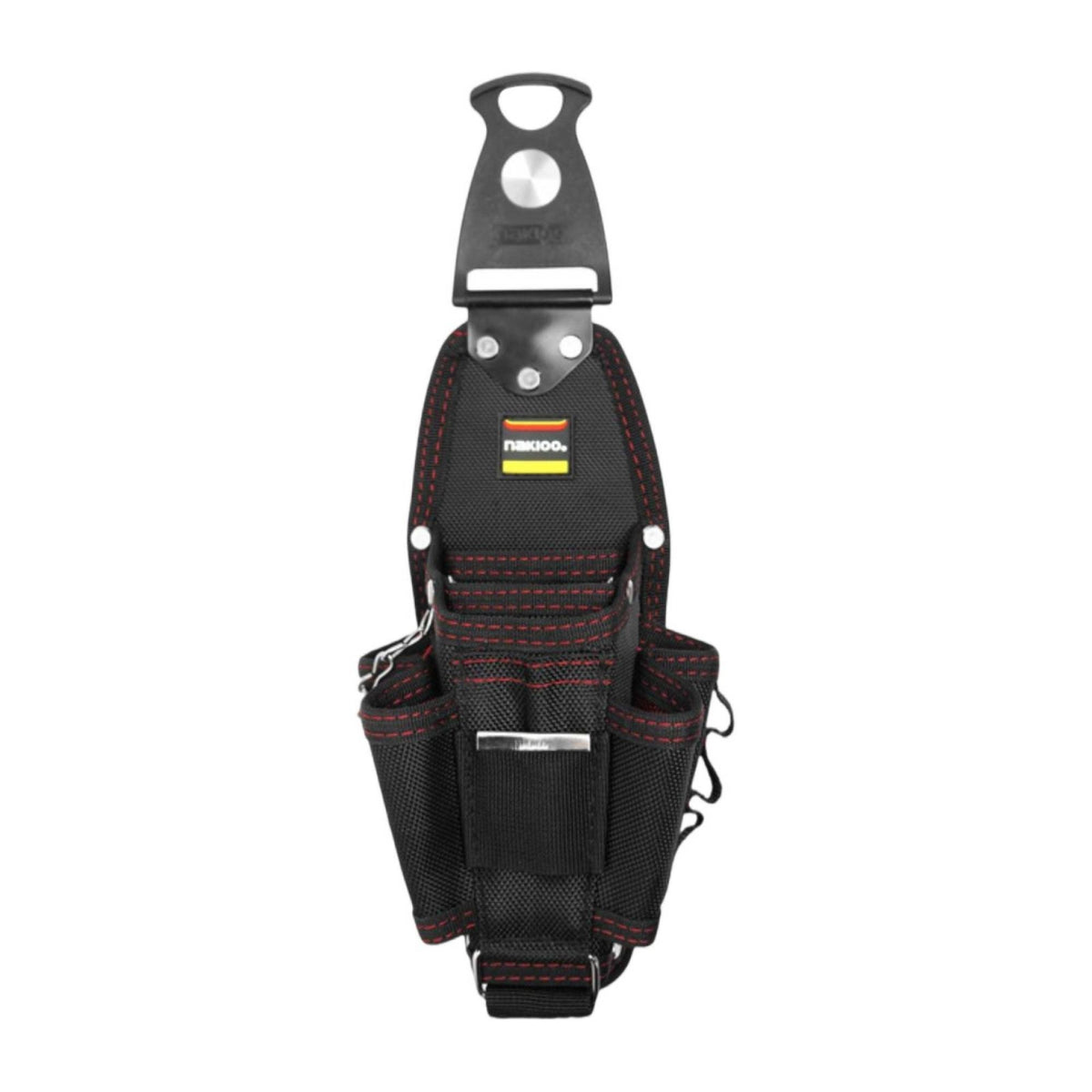 Quick-Hang Electrician Tool Bag Rotating Waist Tool Pouch 1680D Oxford Cloth Work Gear Double-Layer for Electricians