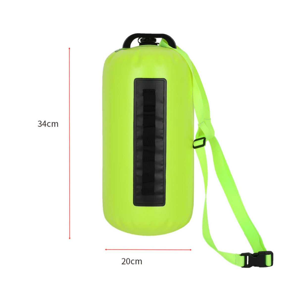 High Buoyancy Outdoor Water Swimming Buoy Multifunctional Outdoor Water Swim Buoy Large Capacity for Triathletes, Camping, Kayaking, Boating