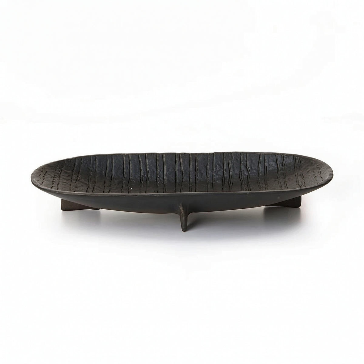 Hammered Metal Tray Modern Aluminum Tray Handcrafted Bowl for Coffee Table, Sideboard