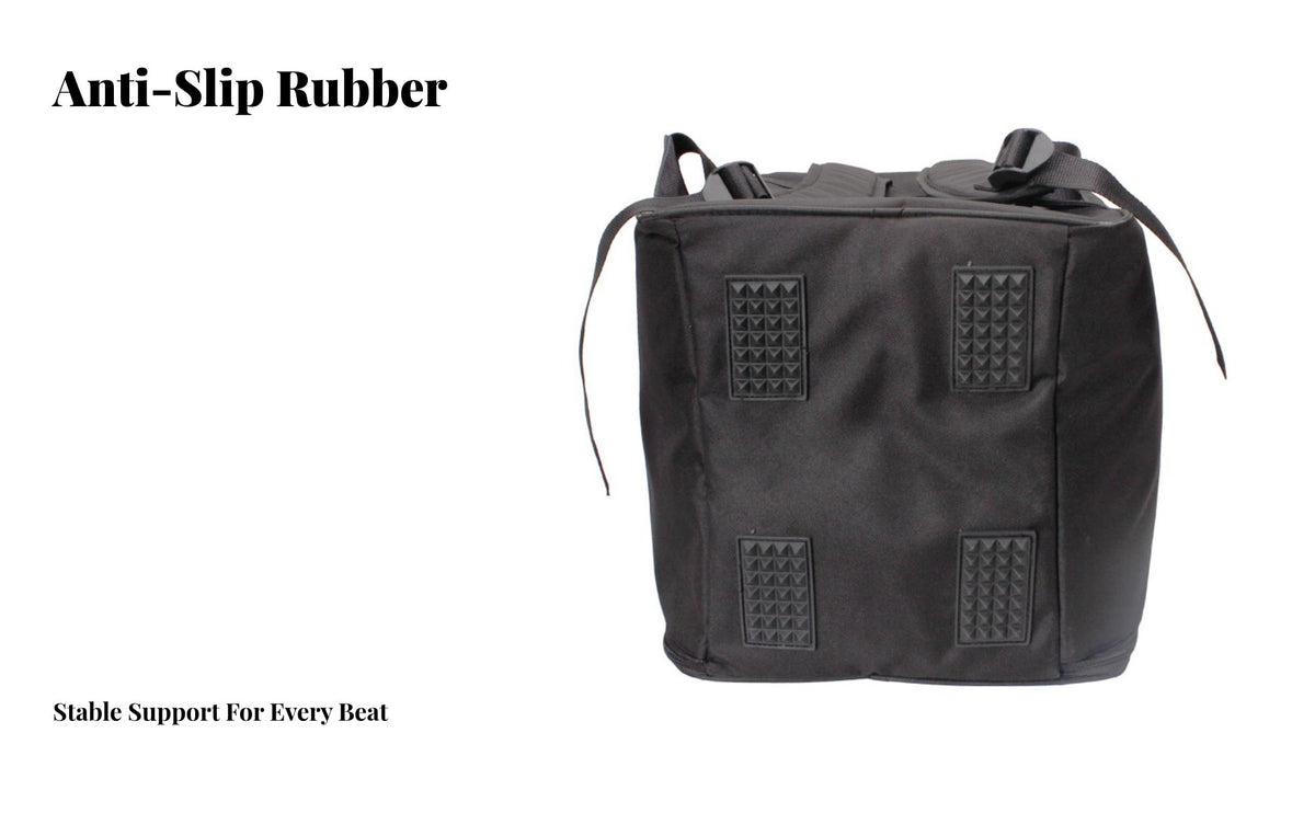 600D Oxford Cloth Cajon Bag Portable Padded Cajon Backpack Long-Lasting Material for Travel, Gigging, Storage