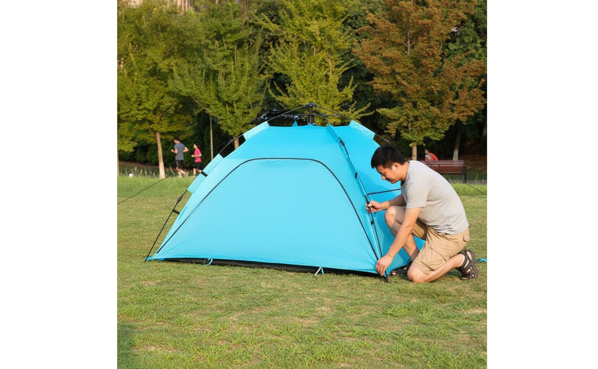 Quick Setup Instant Beach Tent Bug Proof Automatic Camping Tent UPF 50+ Portable Sun Shelter