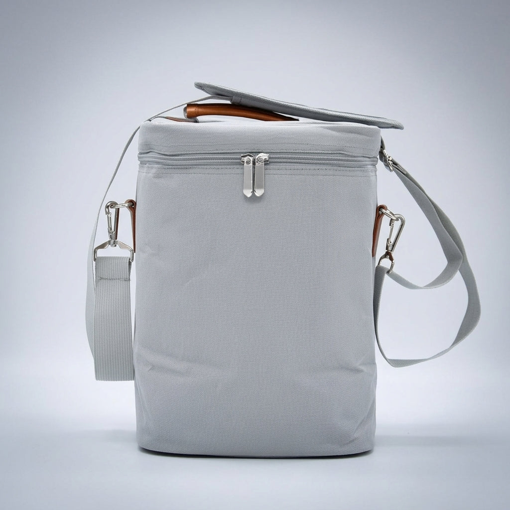 Cool Bag for Shopping Bags and Camping BBQ, Insulated Food Delivery Bag with Shoulder Strap, Oxford Cloth Lunch Bags for Women, Bag Men Use