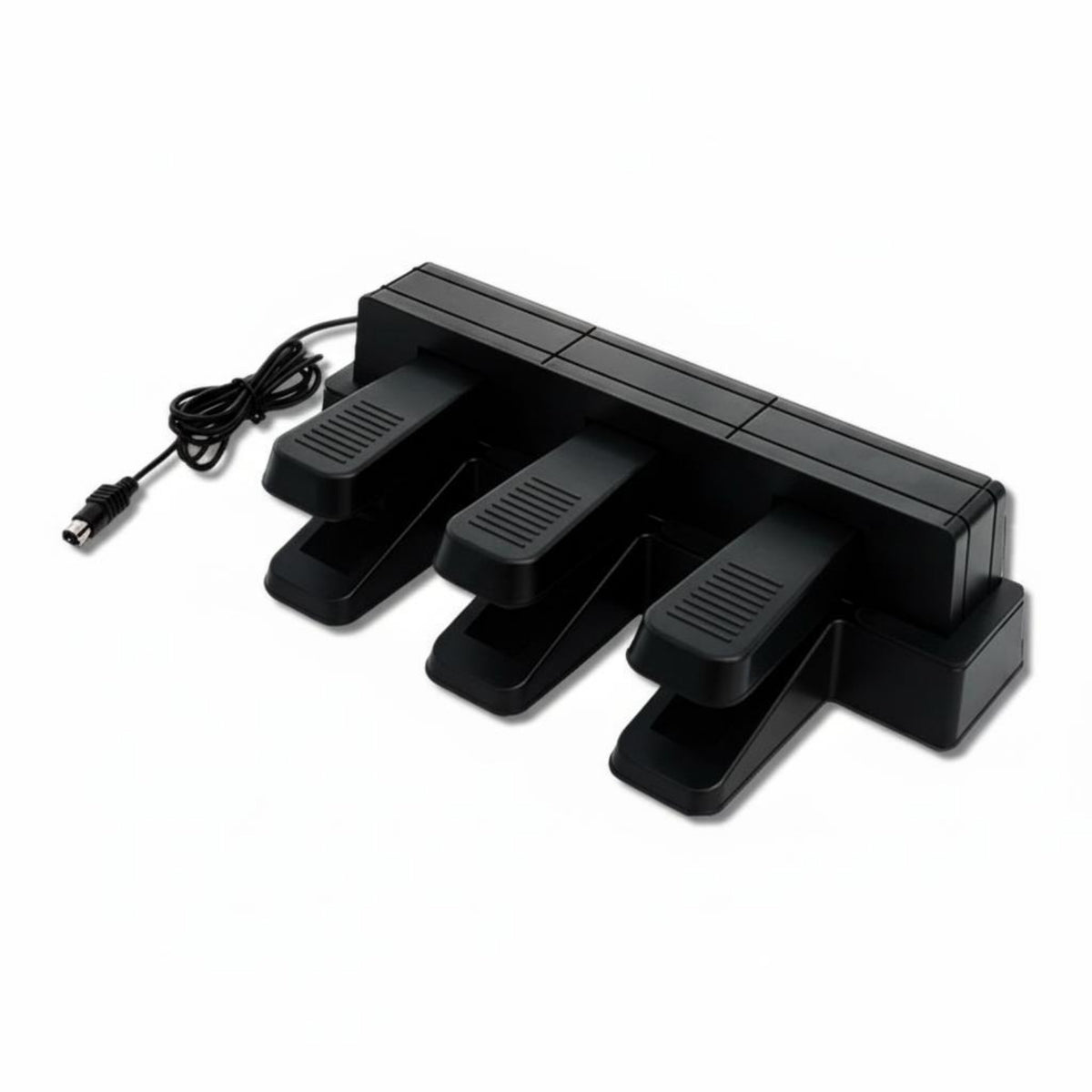 Broad Compatibility Triple Piano Pedal Heavy Duty Music Accessory Quiet Design for Studio