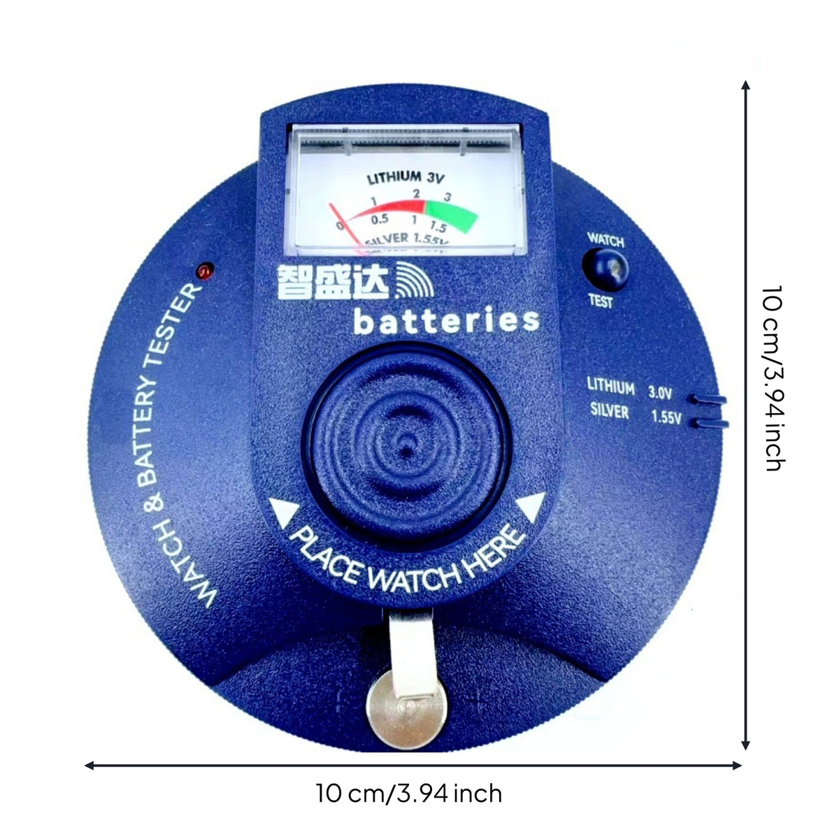Watch Pulse Tester Accurate Watch Tester Manual Analytical Tool for Watchmakers