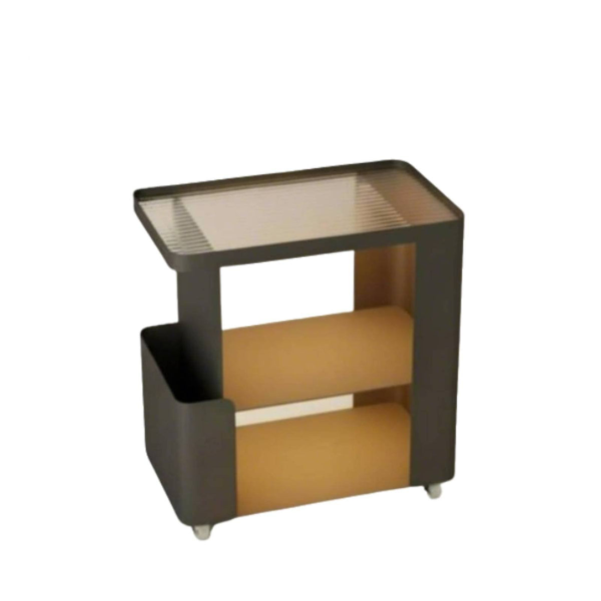 Movable Side Table, Nordic Minimalist Design, Small Coffee Table, Bedside Cabinet, Living Room Storage Rack