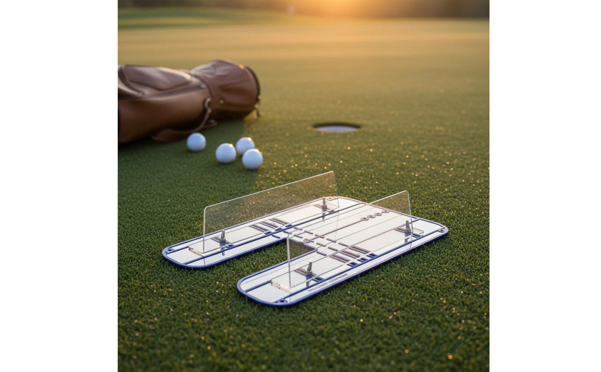 Golf Putting Alignment Mirror Posture Correction Golf Putting Mirror Reflective Surface Putter Practice Tool for Beginners, Home