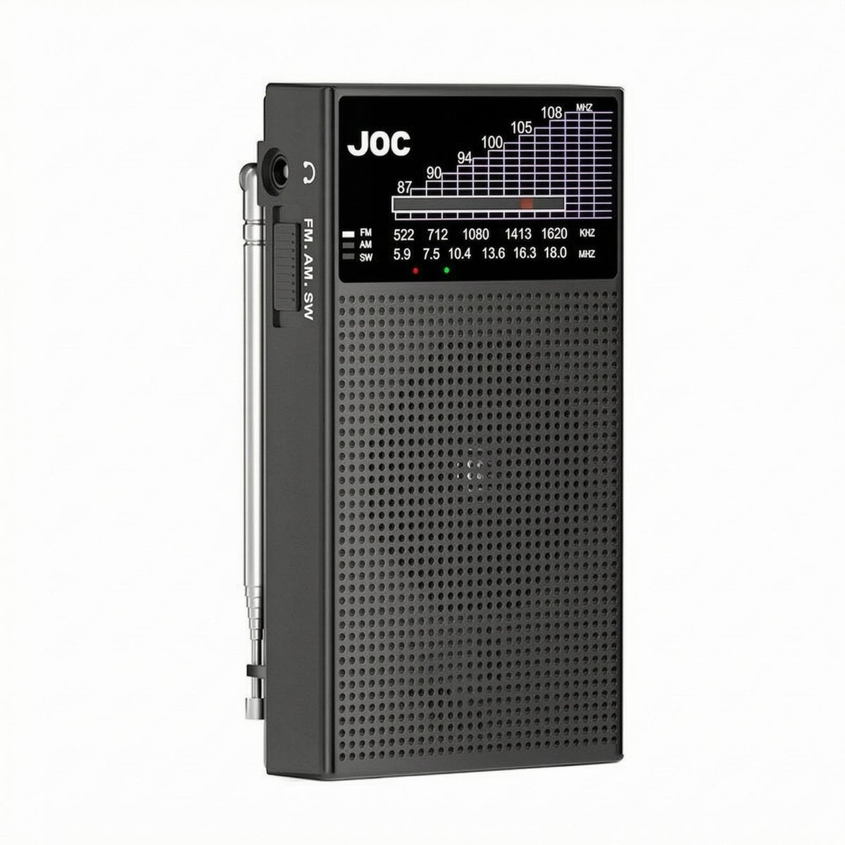 Multiband Portable AM AM and Frequency Modulation Shortwave Radio Compact Mini Retro Radio Built-in Speaker