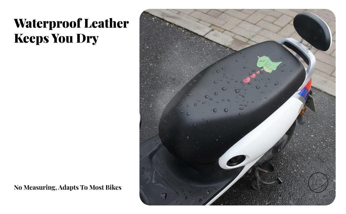 Seat Cover Sun-Resistant Water Resistant Electric Cycle Saddle Cover Protection Motorcycle Seat Protector for Everyday Biker S, DIY Enthusiasts