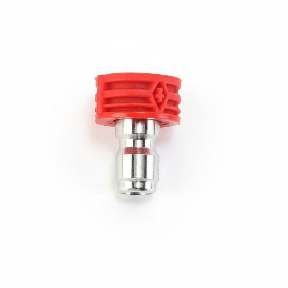 Stainless Steel High Pressure Washer Nozzle Fan Spray Nozzle Tip Leak-Proof for Car Washing