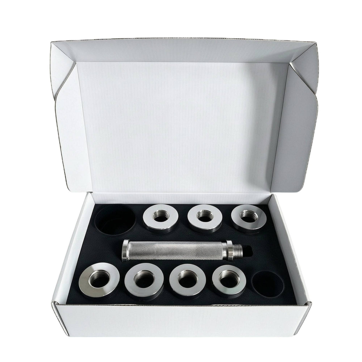 Heavy Duty Steering Knuckle Bushing Tool Knurled Bushing Removal Tool Threaded Puller Manual for Technicians