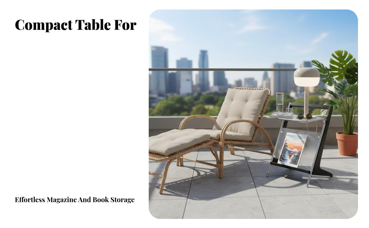 Minimalist Design Modern Sofa Side Table Light Luxury Tempered Glass Side Table Easy to Clean Modern Glass Nightstand Space-Saving for Homeowners, Interior Decorators, Renters, Balcony, Small Areas, Home Office, Reception Area