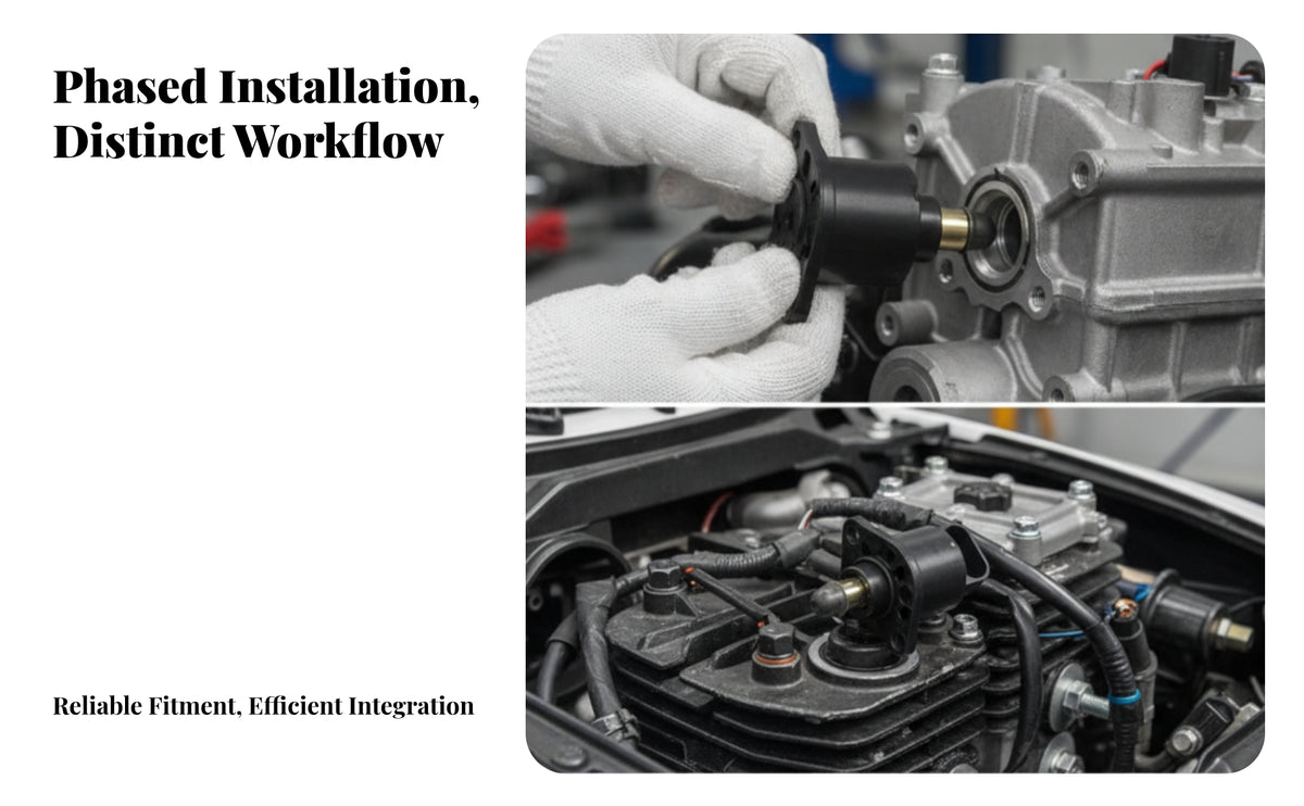 Idle Air Control Metering Device | Direct-Fit Replacement Part, Compact screw-in Design, metering device, for Snowmobile