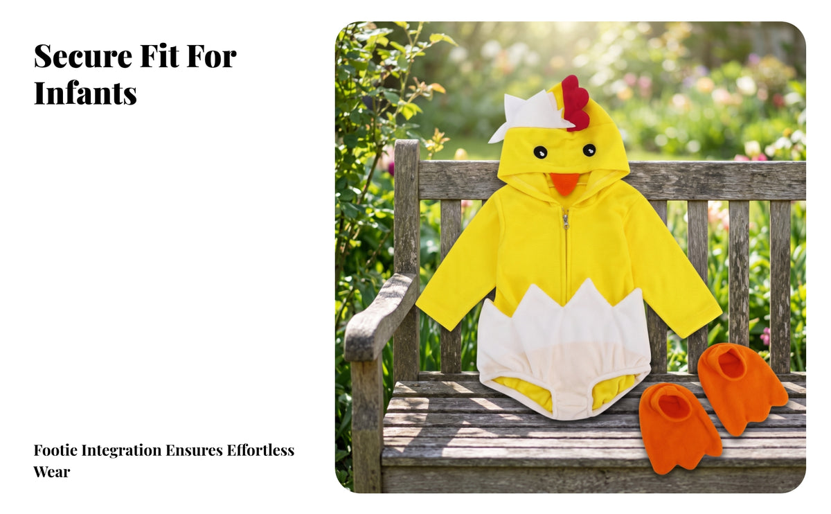Fleece Infant Chick Costume