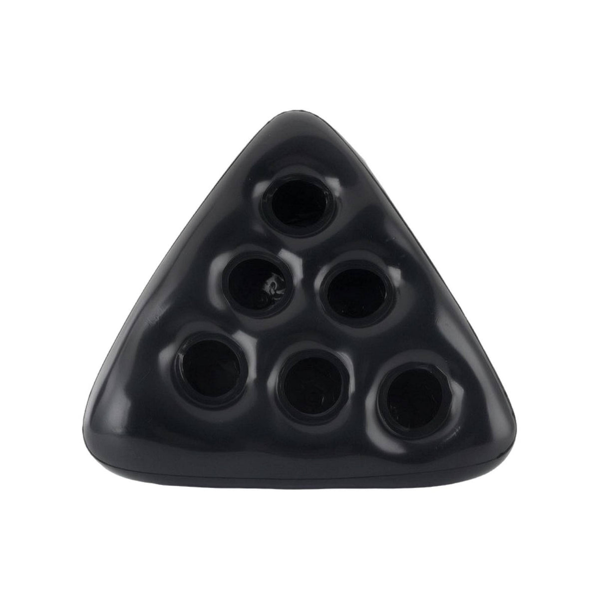 Triangular Inflatable Drink Holder with Tether Compact Inflatable Drink Holder Unique Pool Accessory Versatile for Lakes