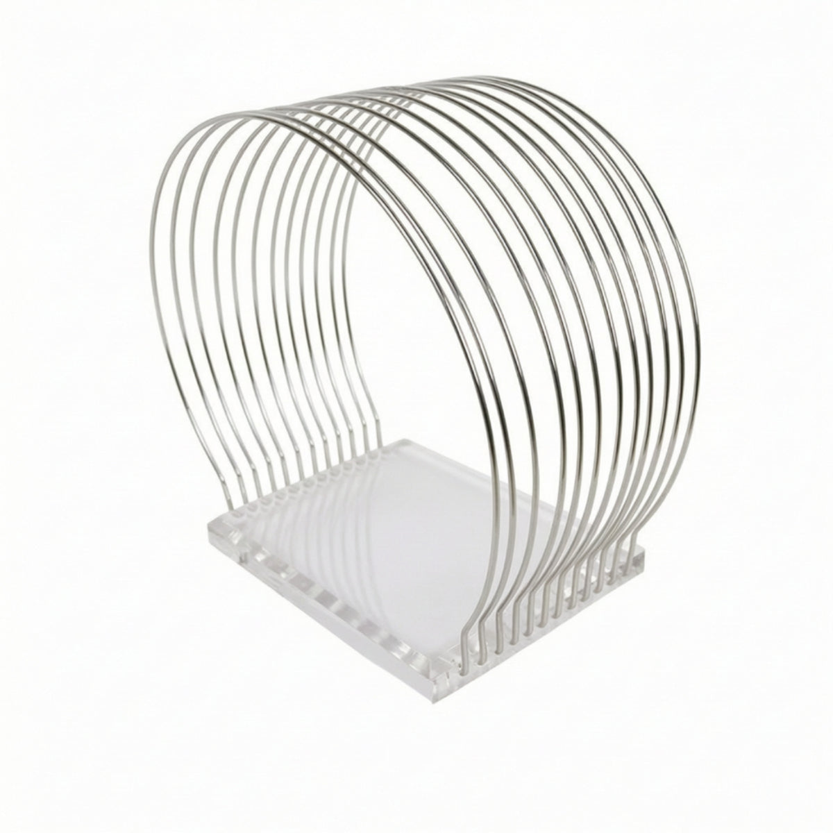 Acrylic Swim Cap Display Rack Clear Swimming Cap Display Stand Space-Saving Compact for Pool Managers, Sports Stores