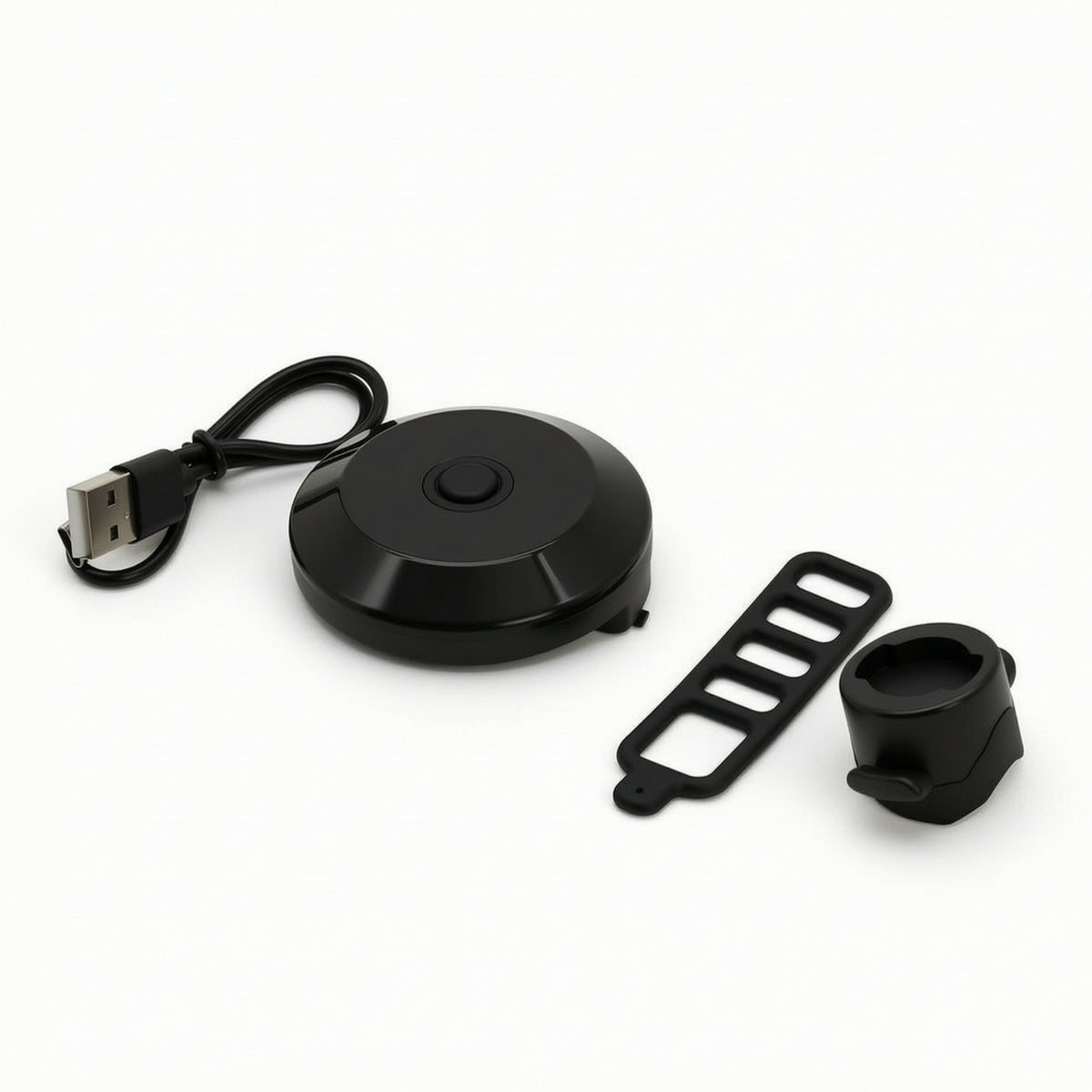 Multicolor Cycle Rear Light Rechargeable Bike Tail Light Compact High-Visibility for Commuting
