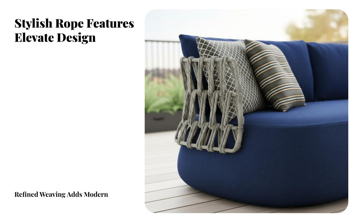 Weather-Resistant Woven Sunbed with Sun Shade luxuriously soft pads Outdoor Furniture cleanable pad slipouter layers Patio Seating reconfigurable Design for warmel Owners, homeowners, Balcony, waterside, Garden, rearyard