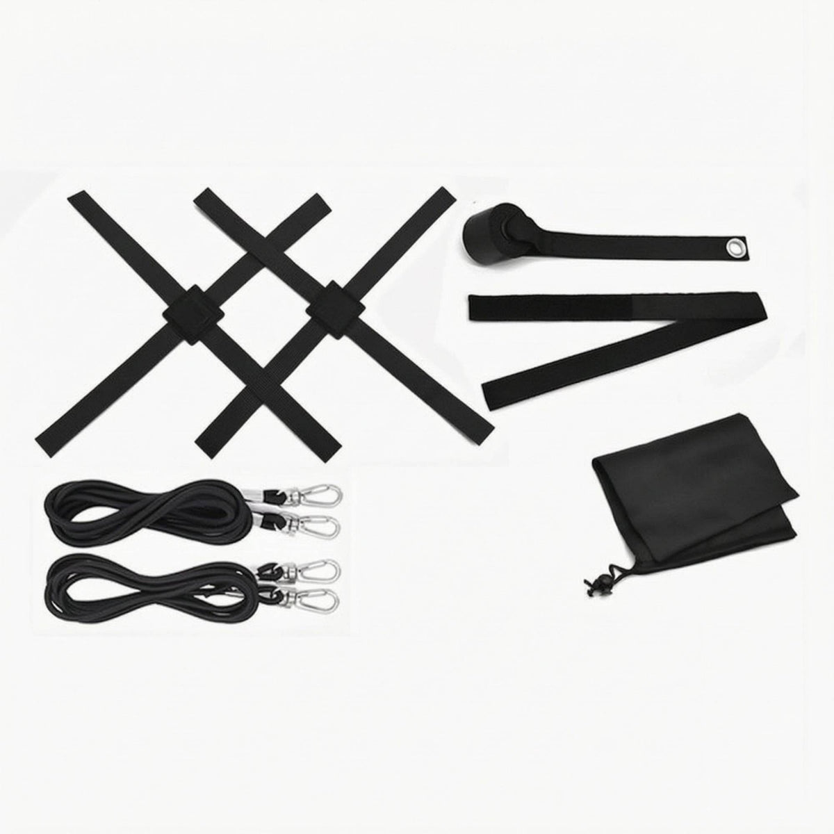 Football Rebounder Long-Lasting Football Coach with Elastic Cords Sturdy Reinforced for Quarterbacks, Passing Exercises