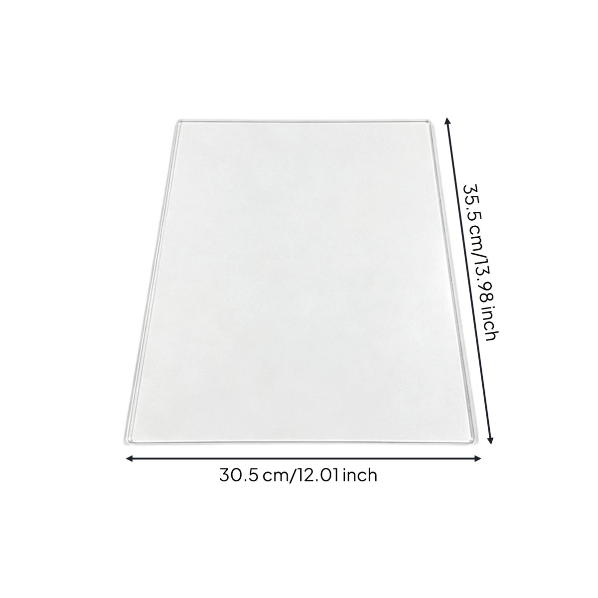 Reusable Gel Printing Plate Transparent Monoprinting Gel Plate Clear Easy to Use for Classroom
