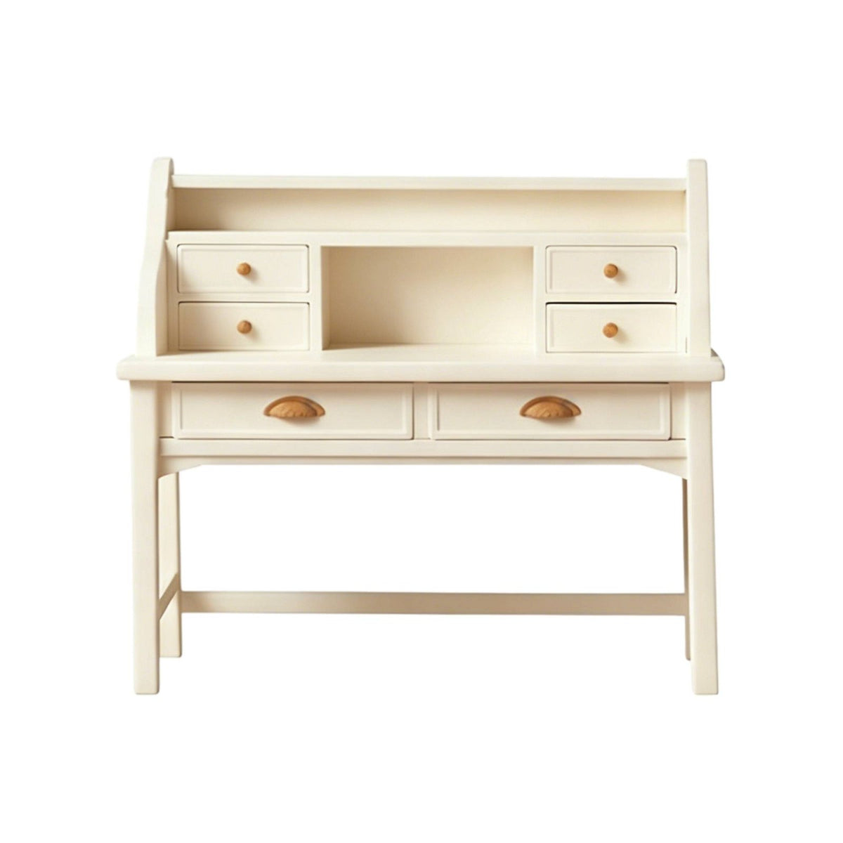 Miniature Display Cabinet Desk Lightweight Dollhouse Study Desk Composition Toy Furniture