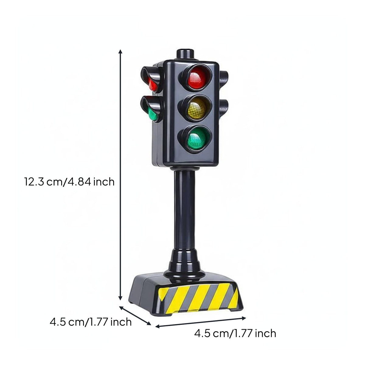 Educational Talking Traffic Light Lights and Sounds Toy Traffic Light Role Play Fun for Preschoolers, Toddlers, Classroom, Playroom