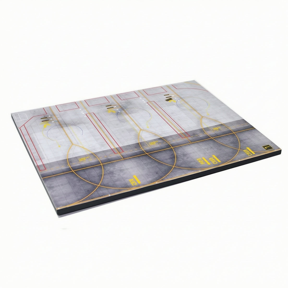 Wooden Aircraft Model Display Base Miniature Model Airport Apron Detailed Airport Diorama Board Authentic