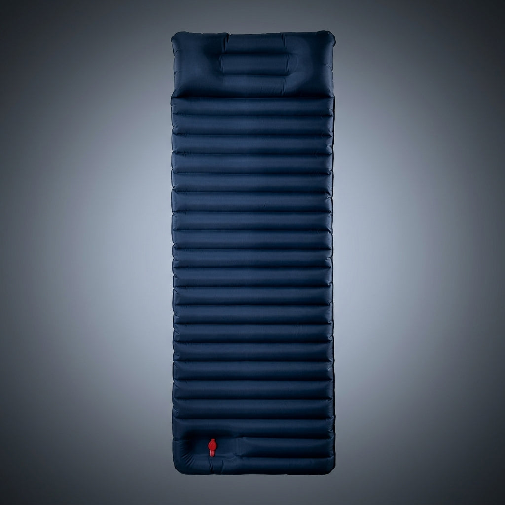 Inflatable Mattress and Air Bed for Camping, Single Person Air Mattress with PVC for Hiking Tent, 12cm Thick Tent Sleeping Pad, 1300g Weight