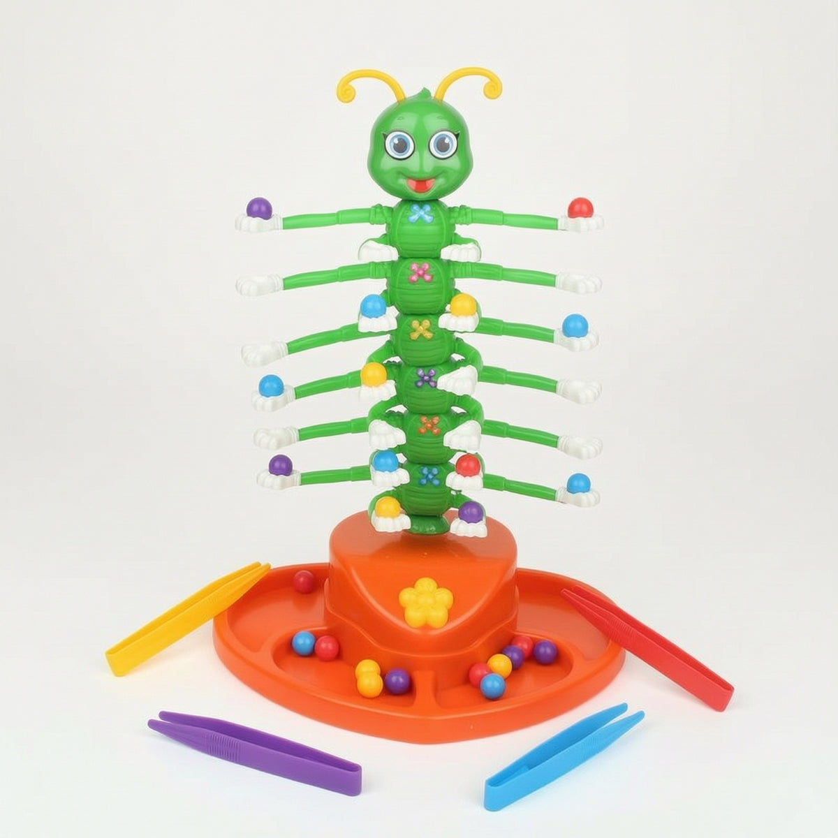 Wobbling Creature Game Laugh-Audibly Game with Tweezers Hilarious for Children