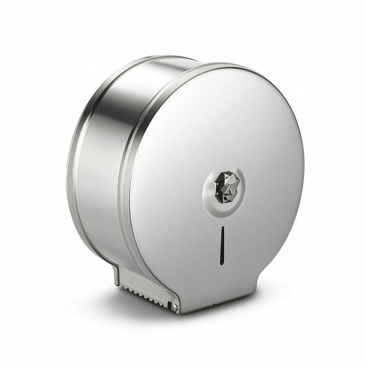 Stainless Steel Center Pull Paper Towel Dispenser Commercial Wall Mounted Paper Towel Dispenser Compact One-at-a-Time for Offices