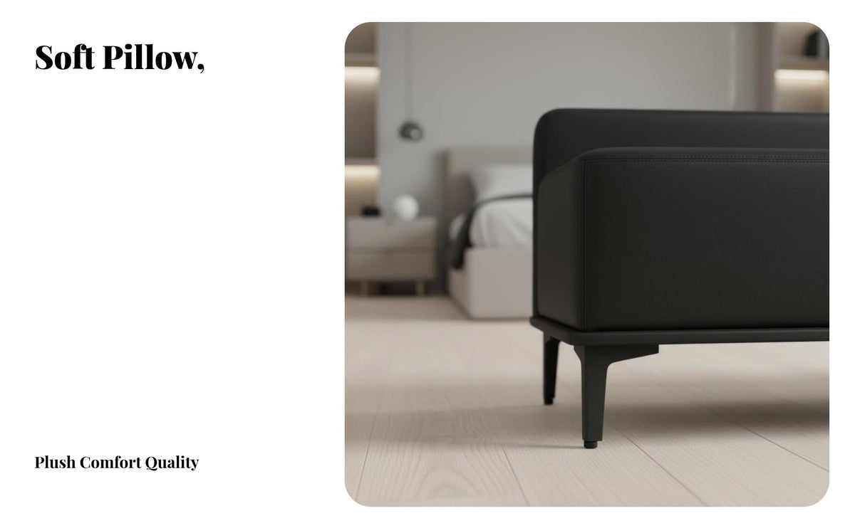 Light Luxury Modern Entryway Bench Minimalist Design Entryway Shoe Bench Nordic Aesthetic Long Stool Multi-Functional for Interior Designers, Homeowners, Families, Bedroom, Living Room, Cloakroom