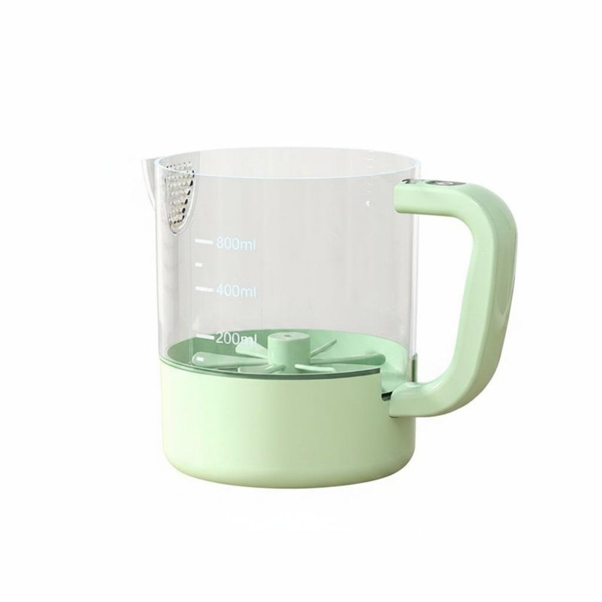Built-in Strainer Automatic Rice Washing Cup Single-Press Operation Electric Egg Substitute Beater Pitcher High-Speed Engine for Baking