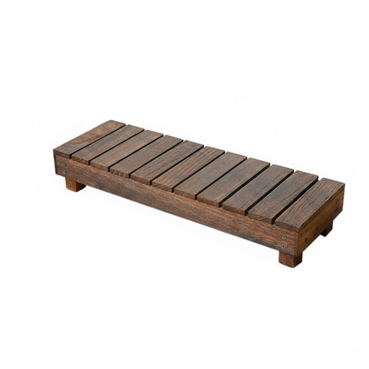Anti Low Slatted Pedestal Strong Bearing Capacity Plant Holder Sturdy Home Decoration Multi-Purpose for Apartment Dwellers, Interior Decorators, Balcony, Courtyard, Living Room, Entryway