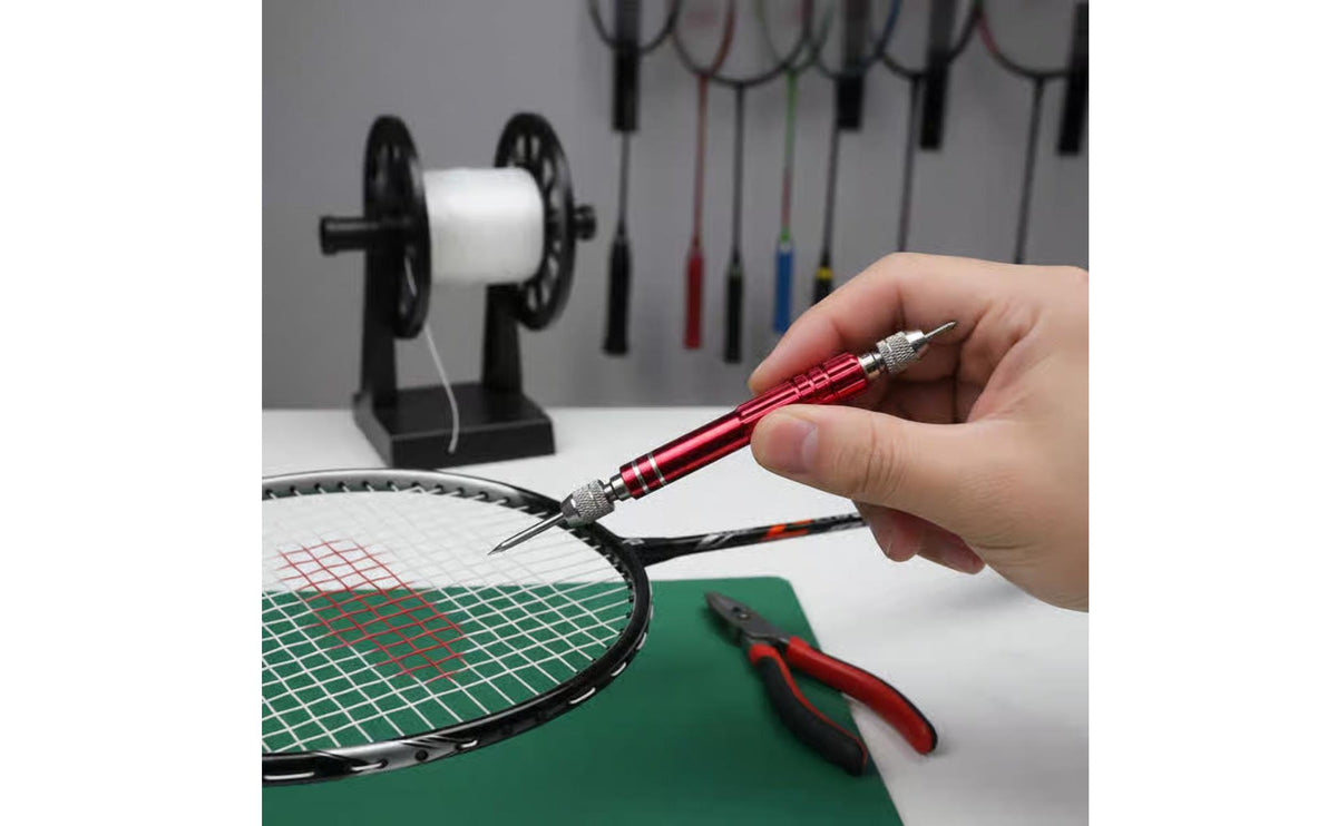 Badminton Racket Grommet Tool Badminton Racket Grommet Remover Non-Slip Grip Racquet Eyelet Remover