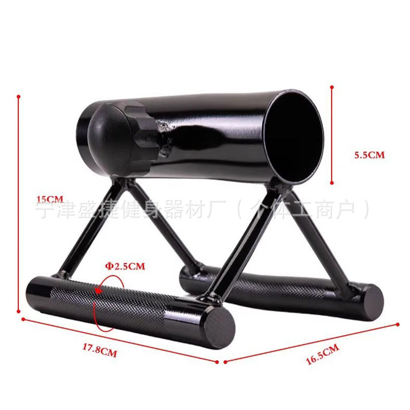 Push-up Stand for Chest, Arm, and Lat Training with V-Bar Handle