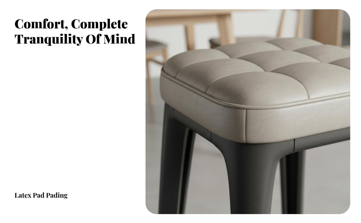 Stackable Molded Plastic Side Chair Minimalist and design Household Furniture Thickened Construction stackable Seat Modern Design for Restaurant Owners, Office Managers, Dining Room, Kitchen, Classroom, Balcony